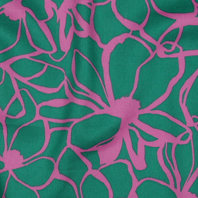 Cotton Satin - Magnolia Dark Green