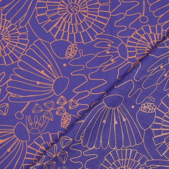 Fine Cotton Poplin -  Eden Purple