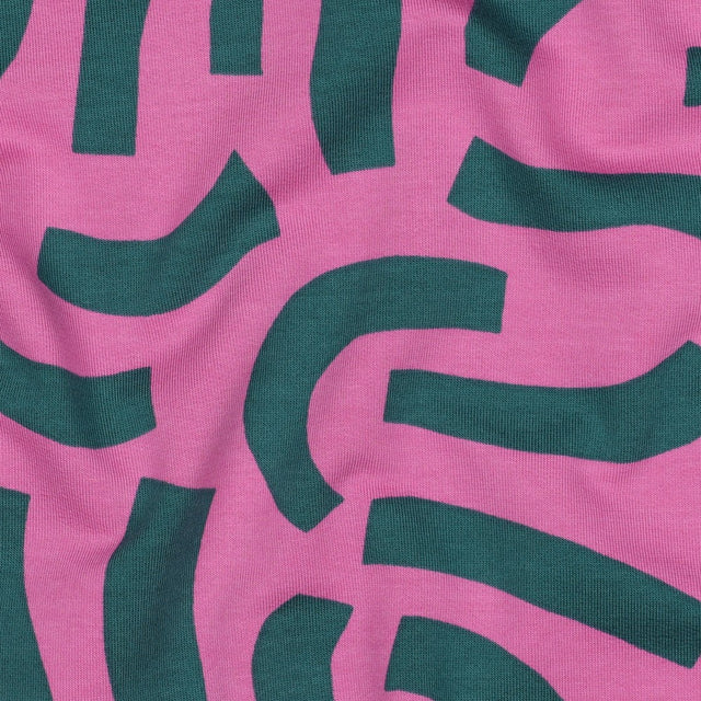 French Terry -  Playful Pink
