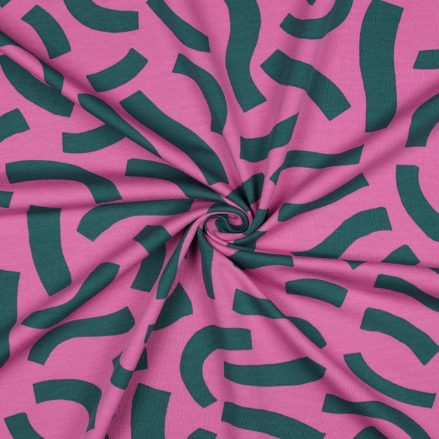 French Terry -  Playful Pink