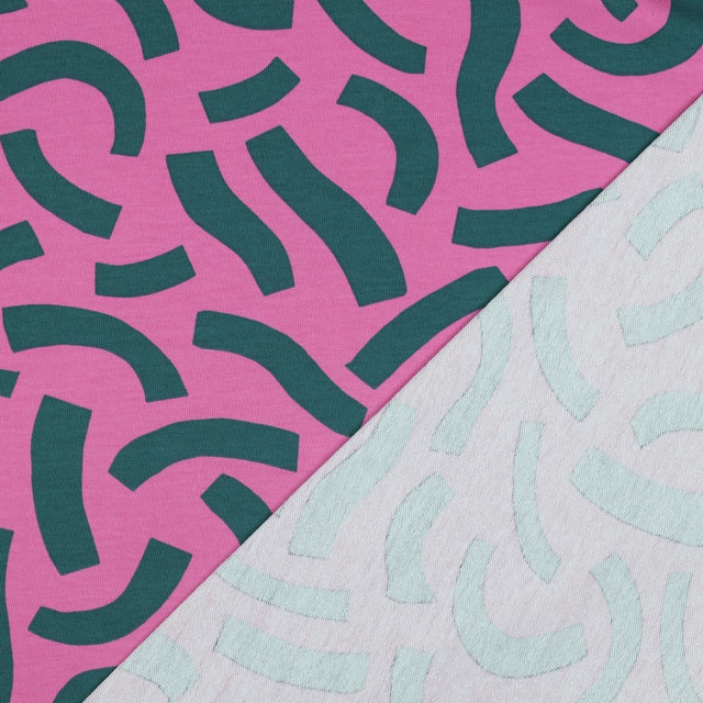 French Terry -  Playful Pink