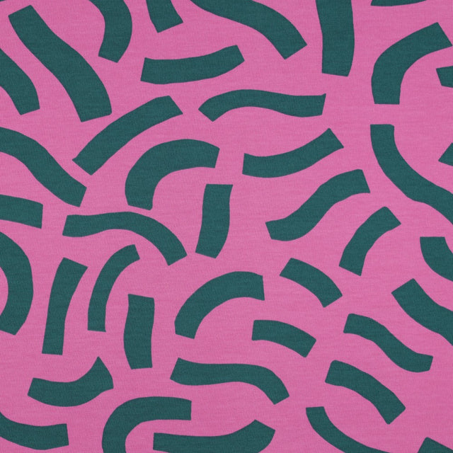 French Terry -  Playful Pink