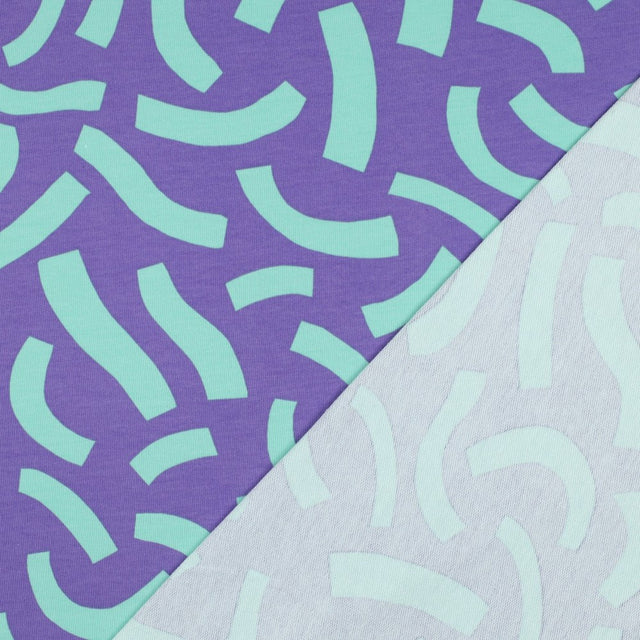 French Terry -  Playful Purple