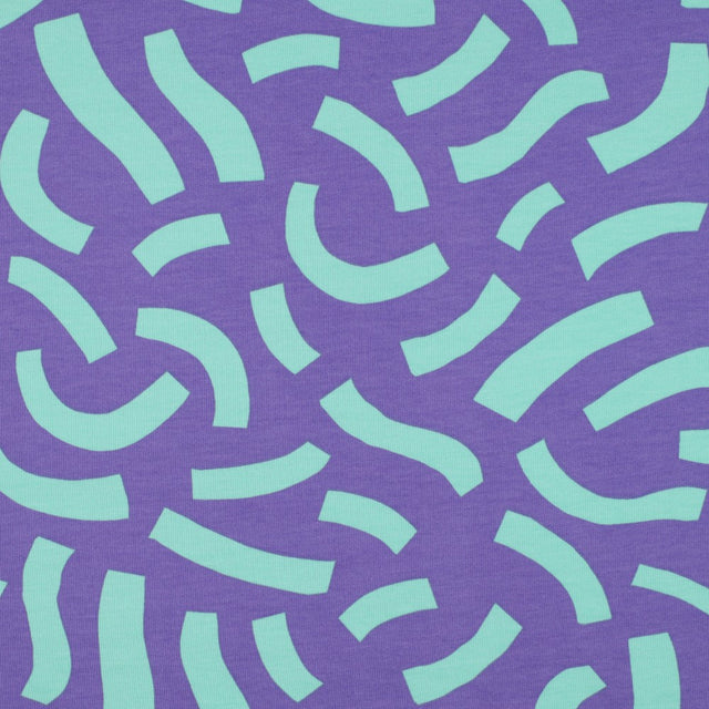 French Terry -  Playful Purple