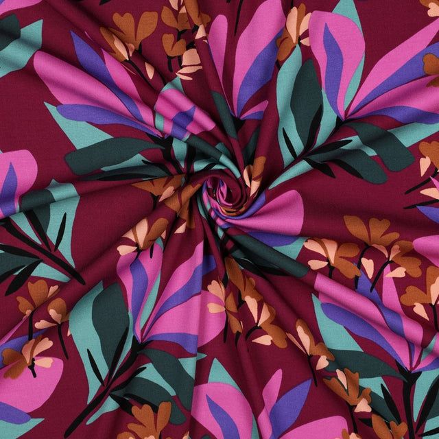 ECOVERO™ Viscose Stretch -  Spring Garden Mauve