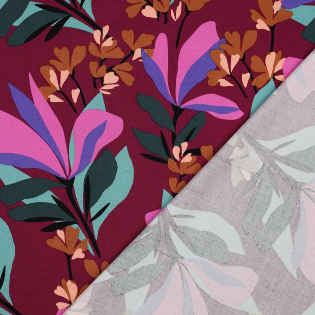 ECOVERO™ Viscose Stretch -  Spring Garden Mauve
