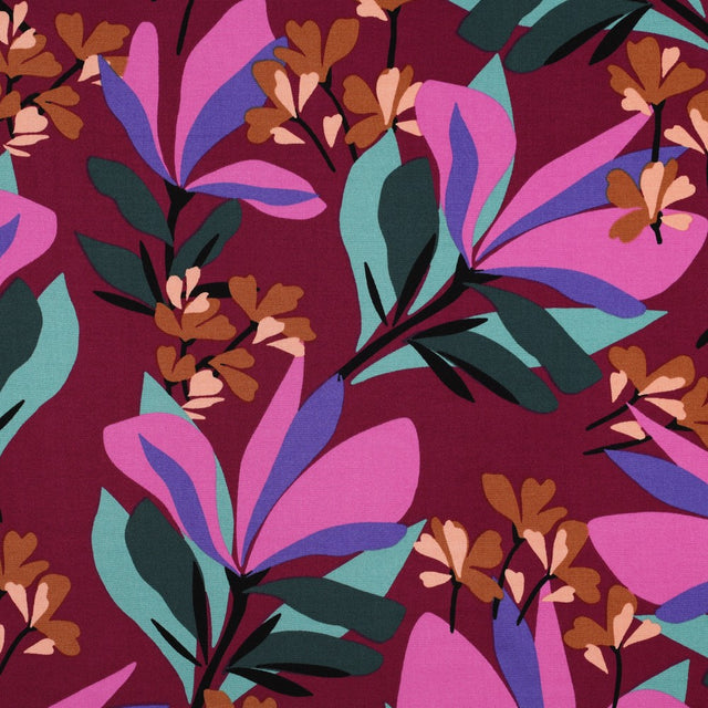 ECOVERO™ Viscose Stretch -  Spring Garden Mauve