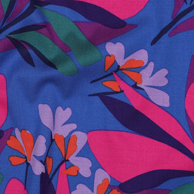 ECOVERO™ Viscose Stretch -  Spring Garden Magenta
