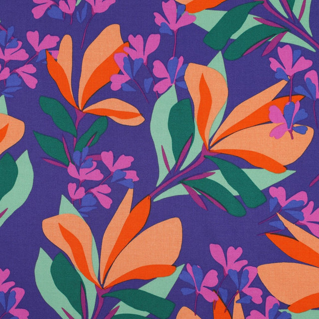 ECOVERO™ Viscose Stretch -  Spring Garden Apricot