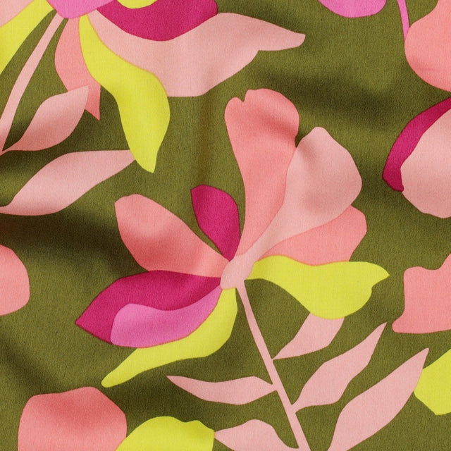 Cotton Satin - Cloverdale Moss