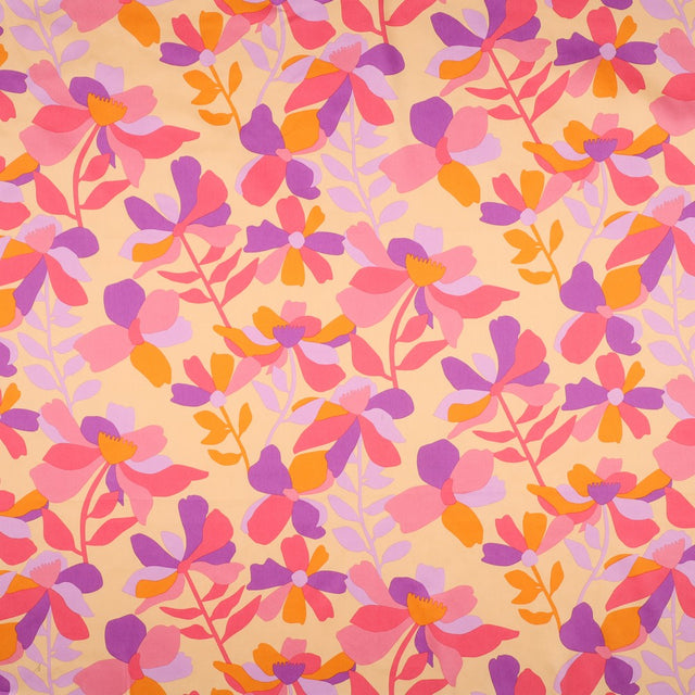 Cotton Satin - Cloverdale Peach