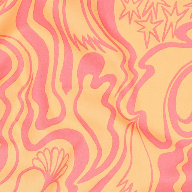 Fine Cotton Poplin - Wanderer Orange