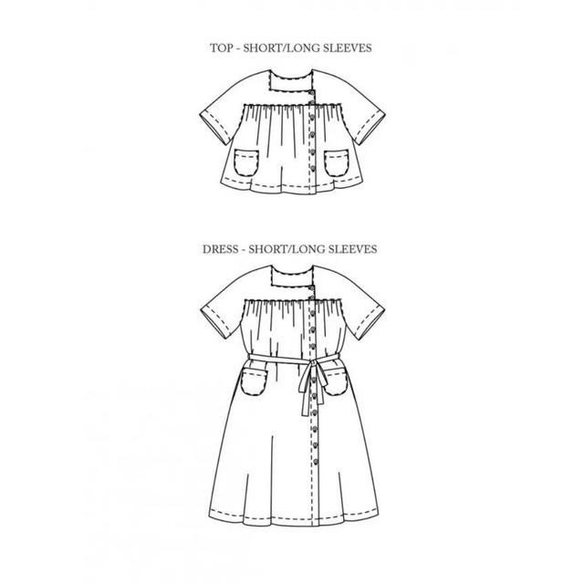 Merchant & Mills: The Omilie Dress + Top Pattern