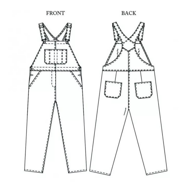 Merchant & Mills: The Harlene Dungaree Pattern