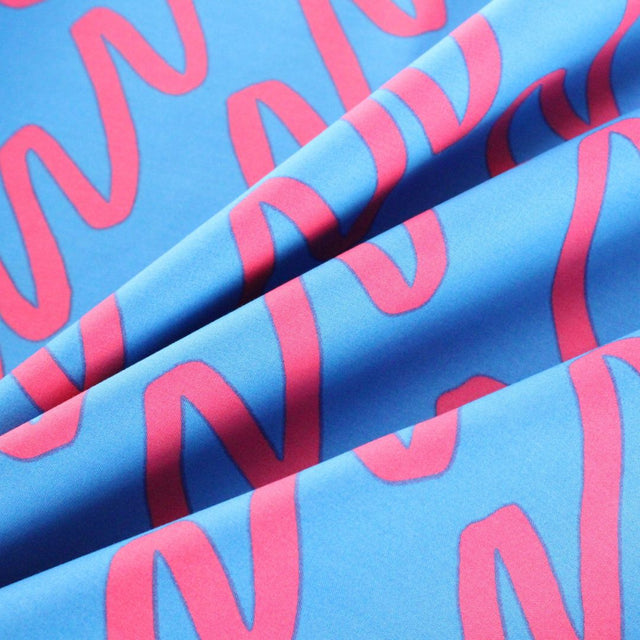 Fine Cotton Poplin -  Making Waves Blue