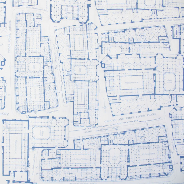 Liberty Fabrics Cotton Poplin - Blue Prints