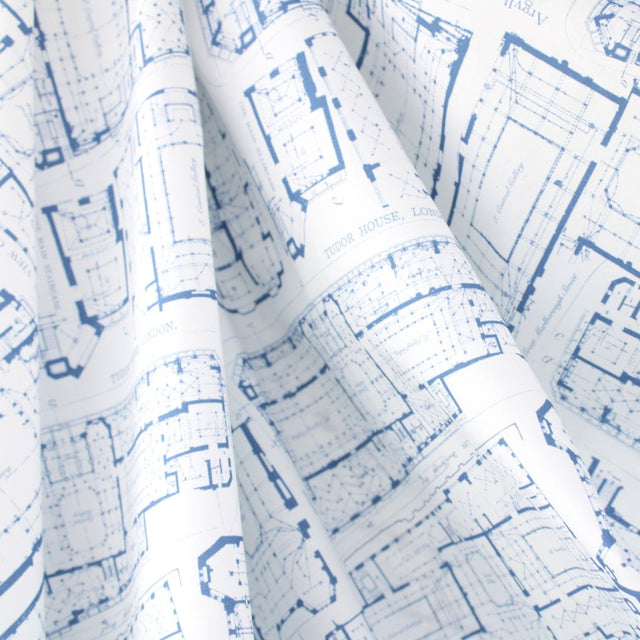 Liberty Fabrics Cotton Poplin - Blue Prints