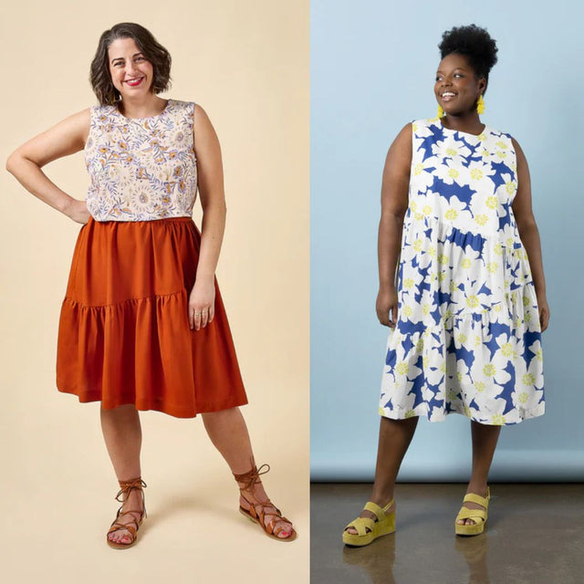 Closet Core Azure Dress, Top & Skirt