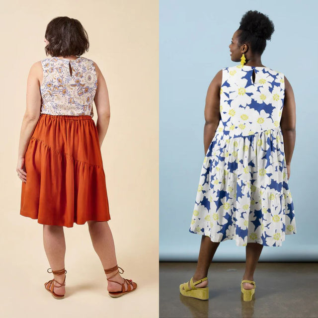 Closet Core Azure Dress, Top & Skirt