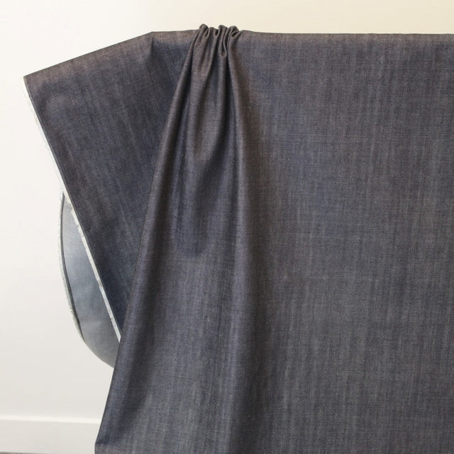 Kaihara 12oz Stretch Slub Raw Denim - Indigo