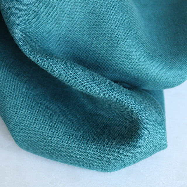 0.3m Remnant - Linen - Jasper Teal