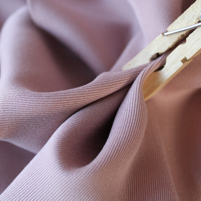 TENCEL™ Lyocell Smooth Drape Twill - Puff