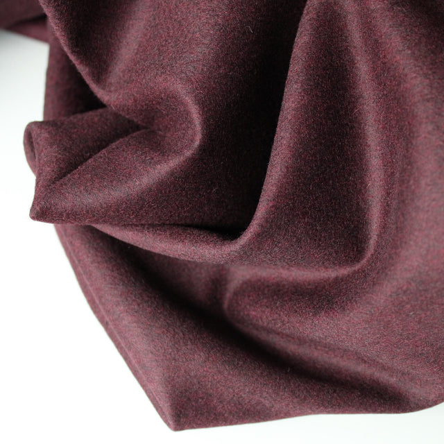 Italian Deadstock Wool - Maroon