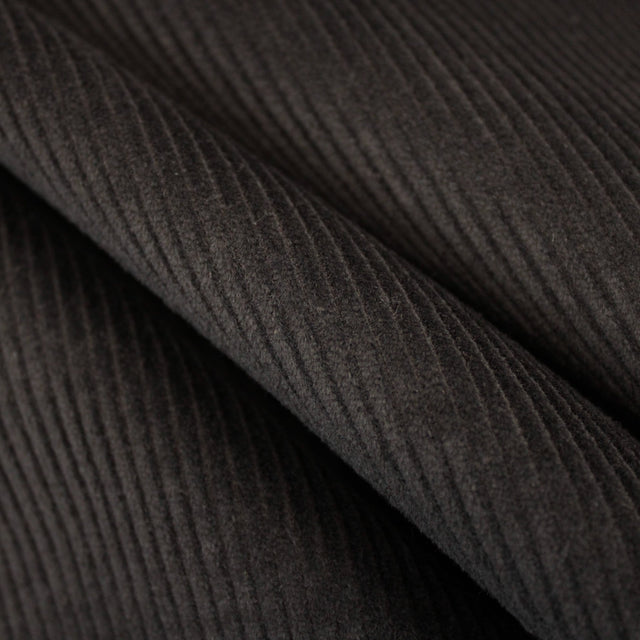 8 Wale Stretch Corduroy - Black