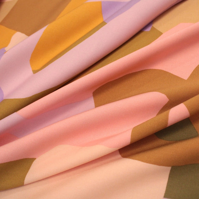 ECOVERO™ Viscose Stretch -  Natural Flow Camel