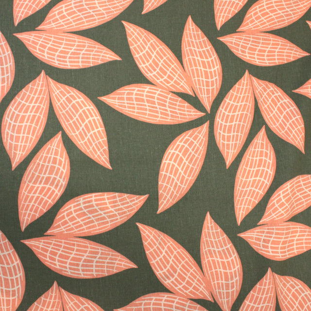 Washed Linen Viscose -  Pod Green