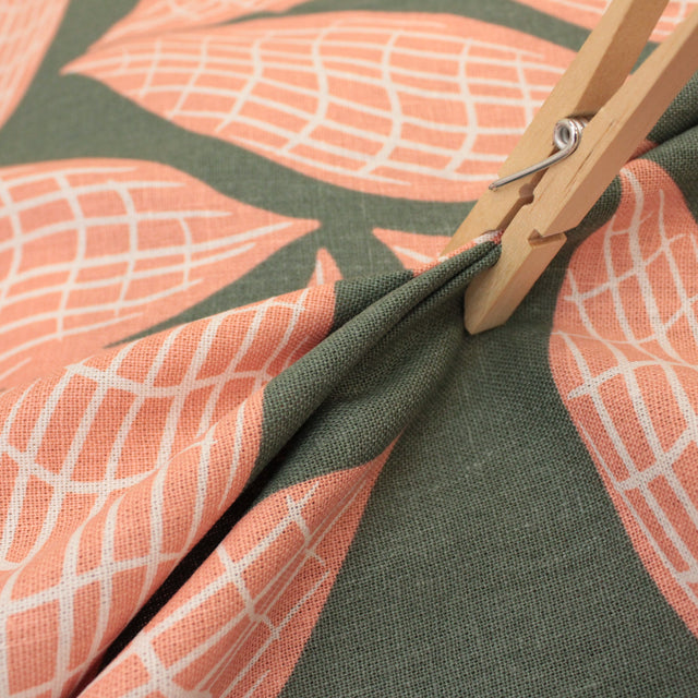 Washed Linen Viscose -  Pod Green