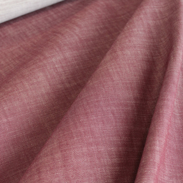 0.6m Remnant - Cone Mills Extra Wide 9.5oz Raw Denim - Garnet