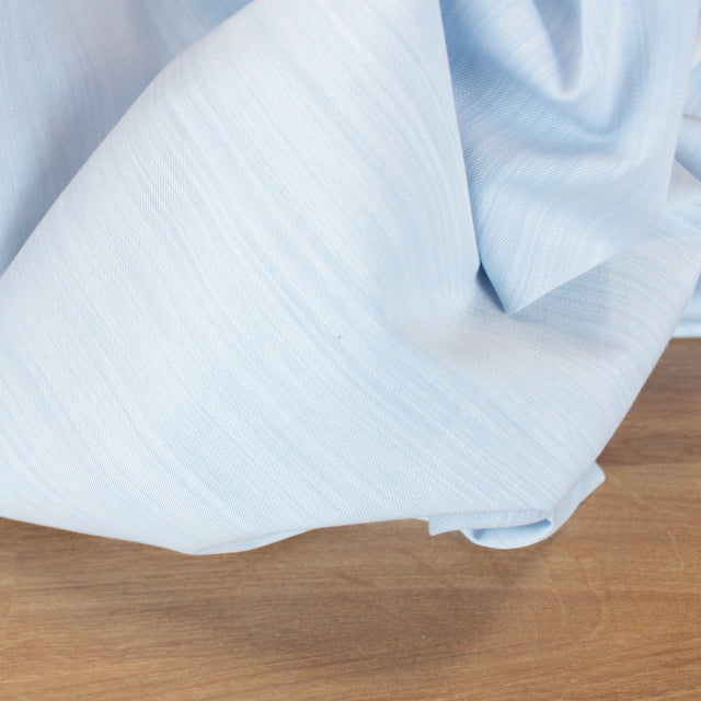 Nihon Menpu - 4.5oz Organic Cotton Shirting - Pale Indigo
