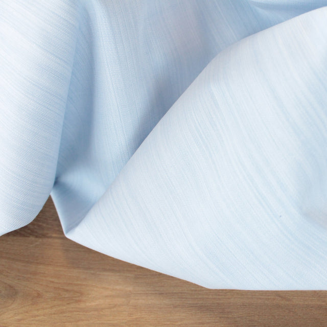 Nihon Menpu - 4.5oz Organic Cotton Shirting - Pale Indigo