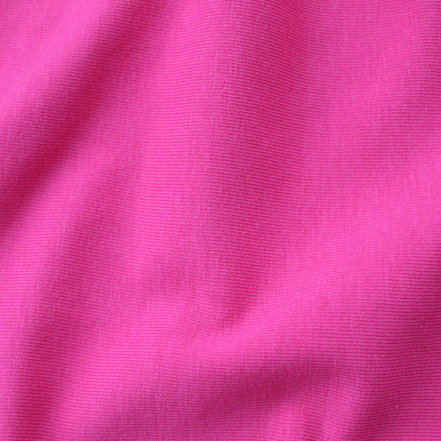 Organic Cotton Jersey - Fuchsia