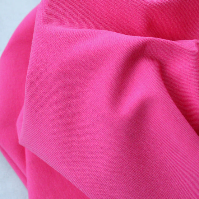 Organic Cotton Jersey - Fuchsia