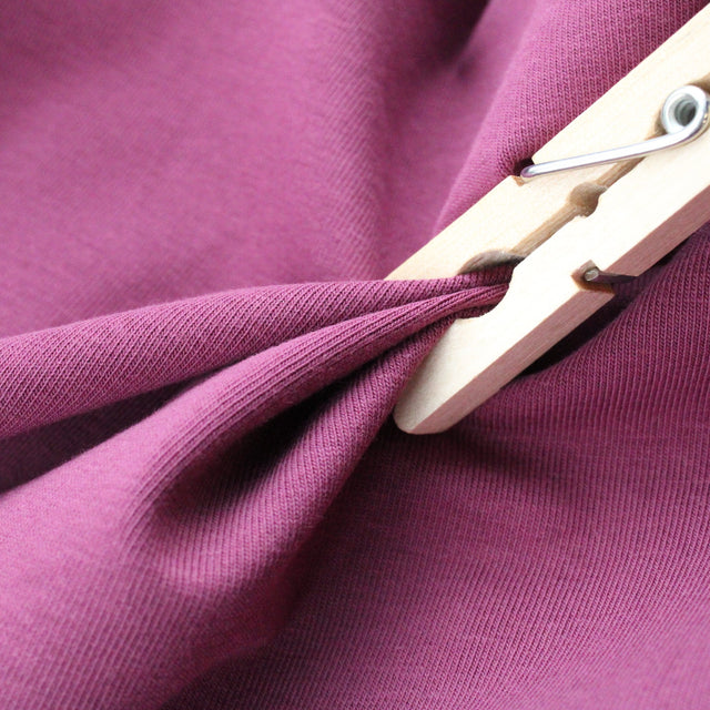 Organic Cotton Jersey - Purple