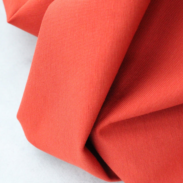 Organic Cotton Jersey - Rust