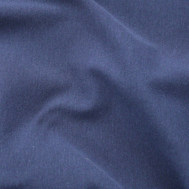 Organic Cotton Jersey - Navy