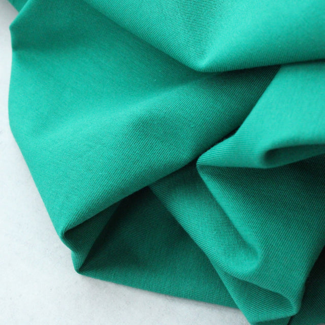 Organic Cotton Jersey - Emerald
