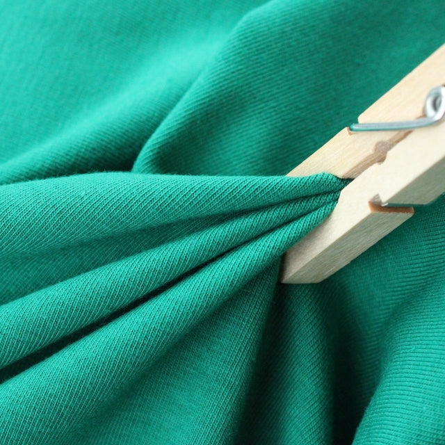 Organic Cotton Jersey - Emerald