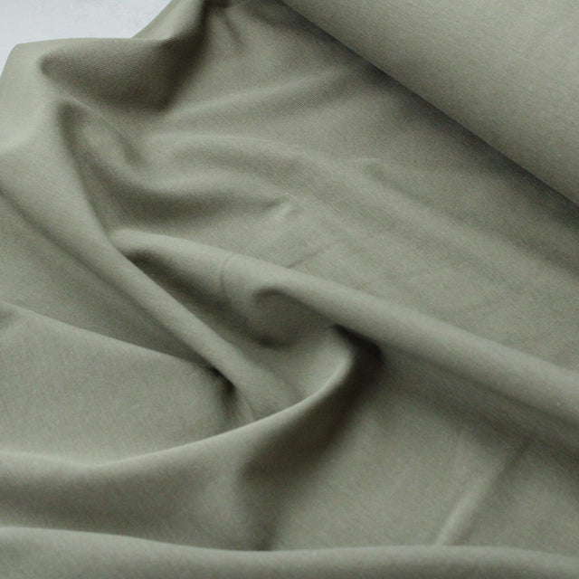 Organic Cotton Jersey - Army Green