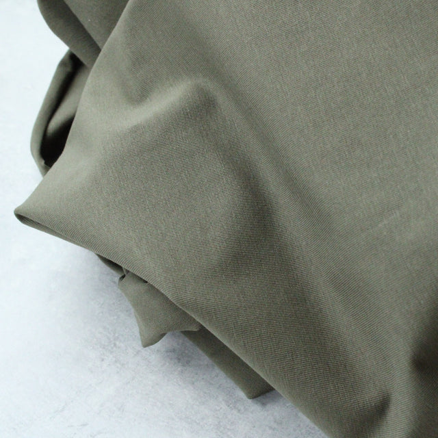 Organic Cotton Jersey - Army Green