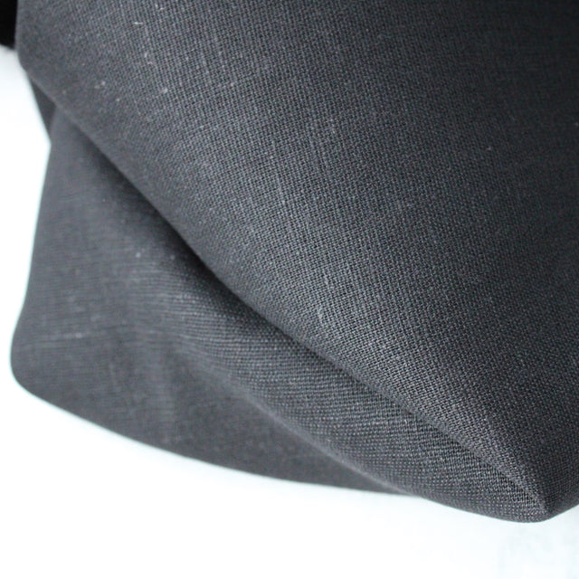 Linen Viscose Stretch - Black