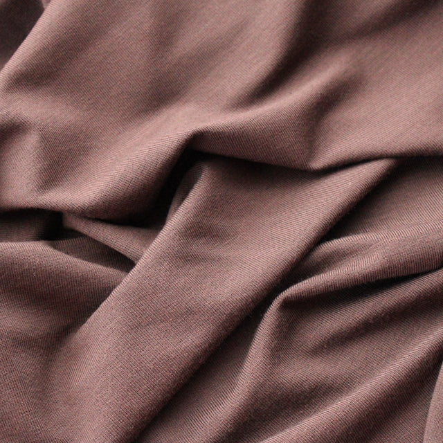 1.5m Remnant TENCEL™ Modal Stretch Jersey - Coffee