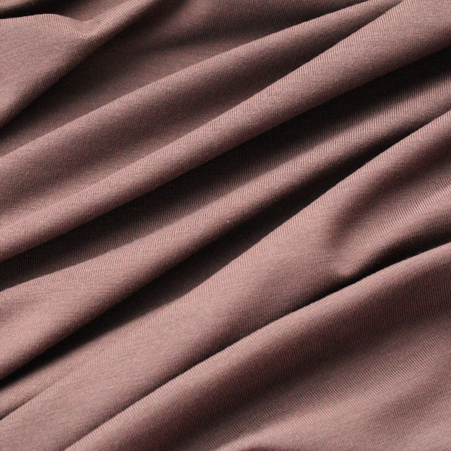 1.5m Remnant TENCEL™ Modal Stretch Jersey - Coffee
