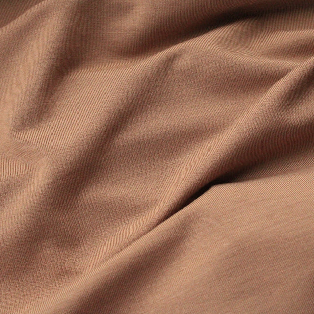 0.3m Remnant - TENCEL™ Modal Stretch Jersey - Toasted Coconut
