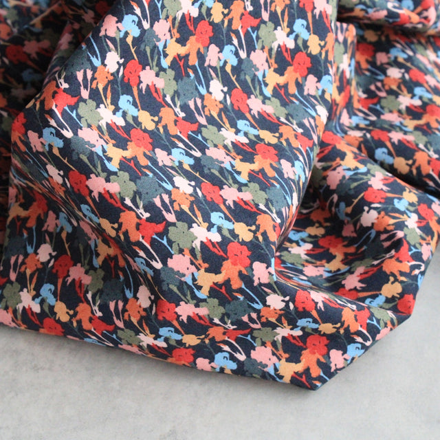 Liberty Fabrics Cotton Poplin - Dancing Iris