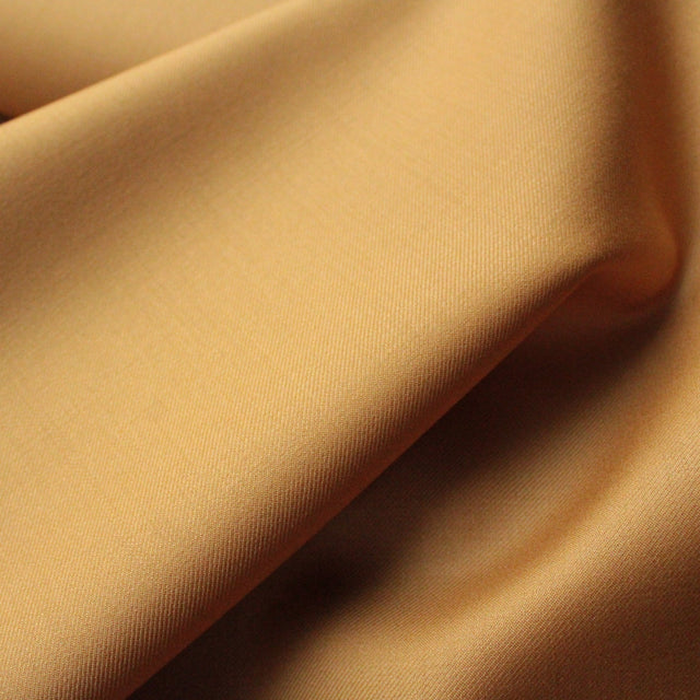 Super 110 Luxe Italian Wool Suiting - Ochre