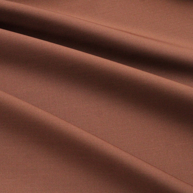 Italian Natural Stretch Pure Wool Suiting - Copper